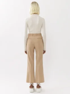 Women Chloé Cropped Bootcut Trousers