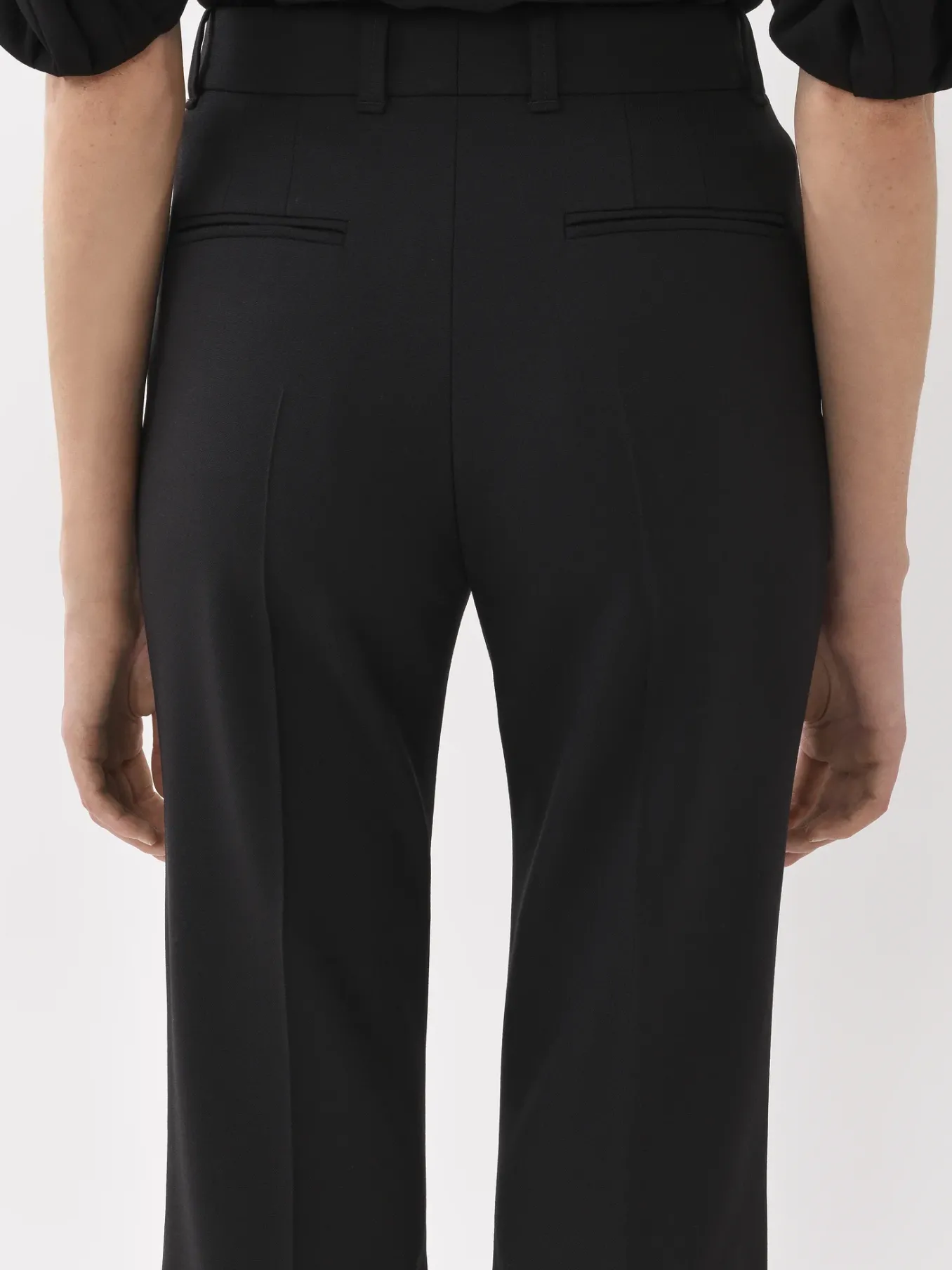 Women Chloé Cropped Bootcut Trousers
