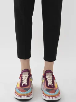 Women Chloé Cropped Cigarette Trousers