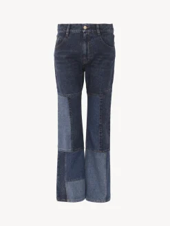 Women Chloé Cropped Flared Jeans