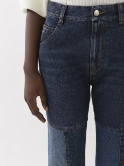 Women Chloé Cropped Flared Jeans