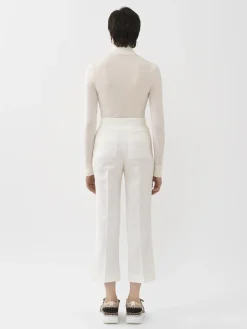 Women Chloé Cropped Sailor Trousers
