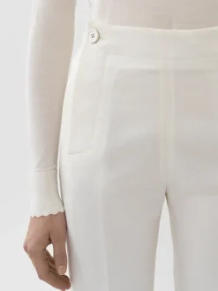 Women Chloé Cropped Sailor Trousers
