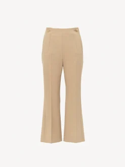 Women Chloé Cropped Sailor Trousers
