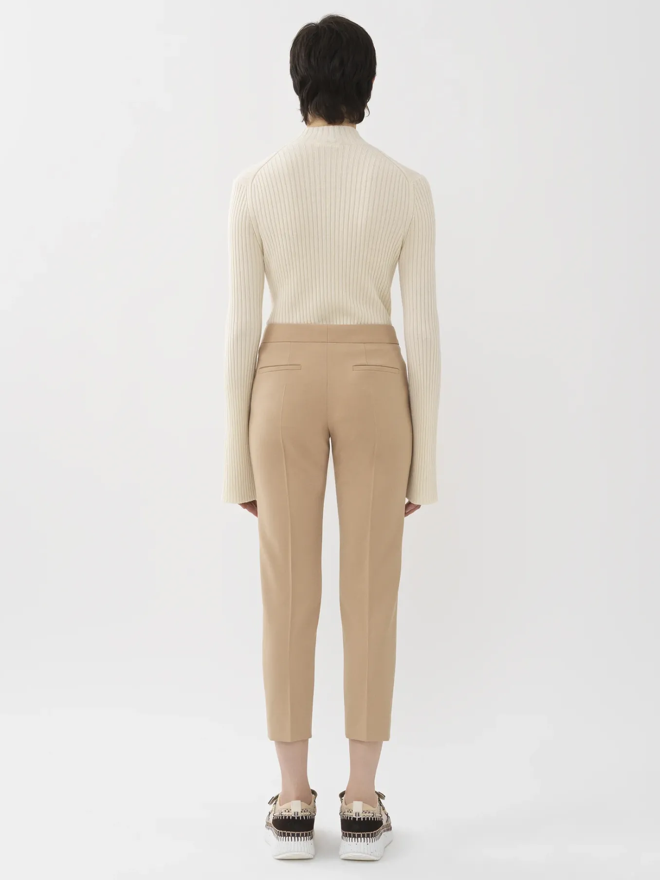 Women Chloé Cropped Trousers