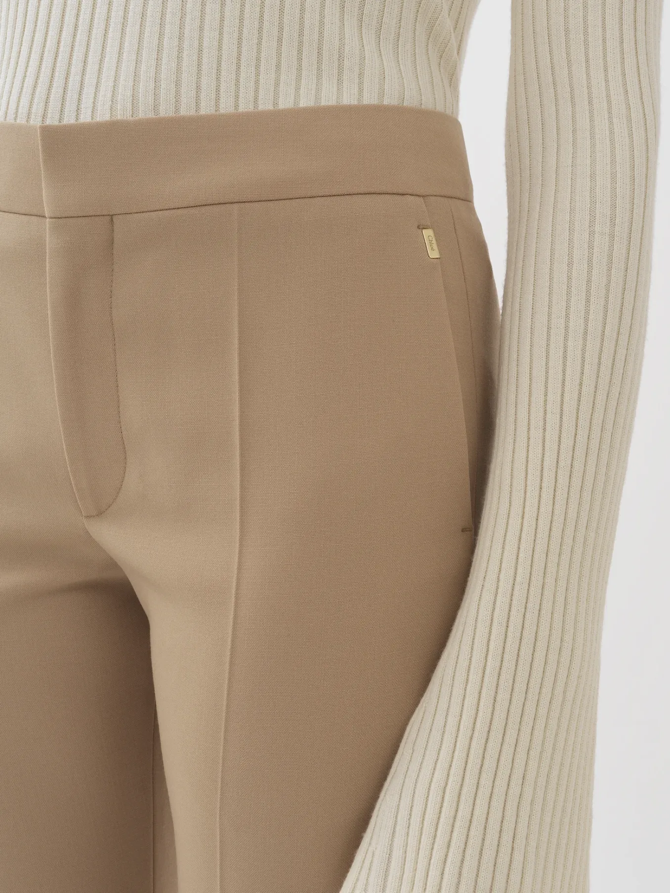 Women Chloé Cropped Trousers