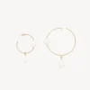 Women Chloé Darcey Hoop Earrings