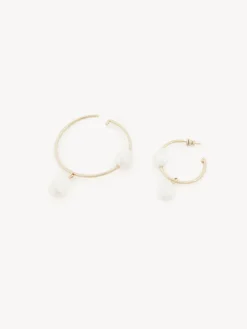 Women Chloé Darcey Hoop Earrings
