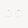 Women Chloé Darcey Hoop Earrings