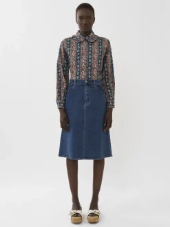 Women Chloé Denim Skirt