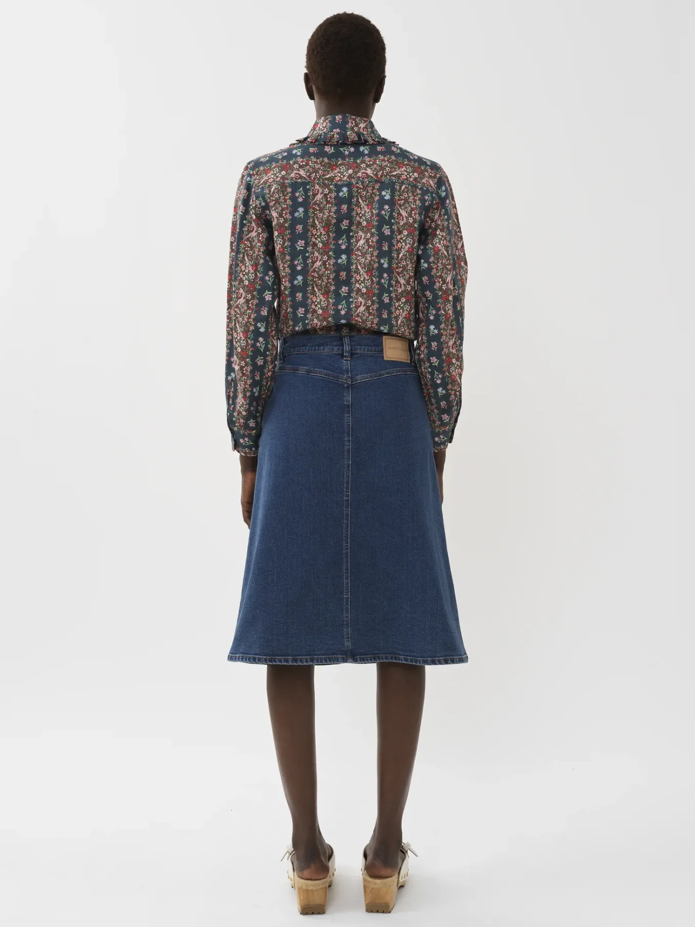 Women Chloé Denim Skirt