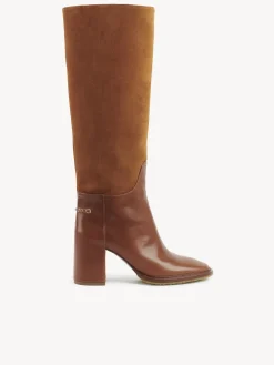 Women Chloé Edith Heeled Tube Boot