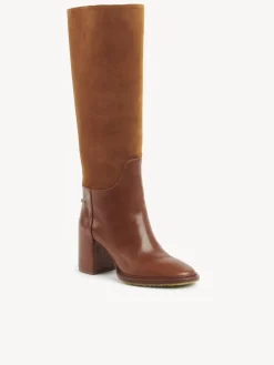 Women Chloé Edith Heeled Tube Boot