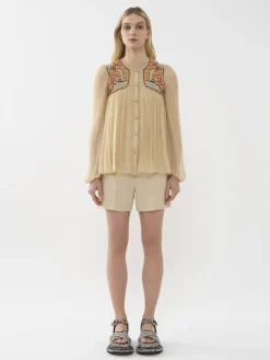 Women Chloé Embroidered Blouse