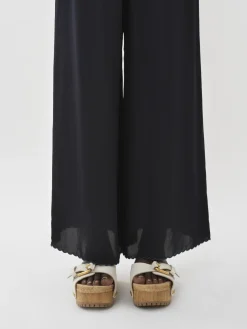 Women Chloé Embroidered Culotte Pants