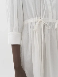 Women Chloé Embroidered Shirt Dress