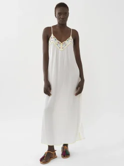 Women Chloé Embroidered Slip Dress