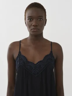 Women Chloé Embroidered Slip Top