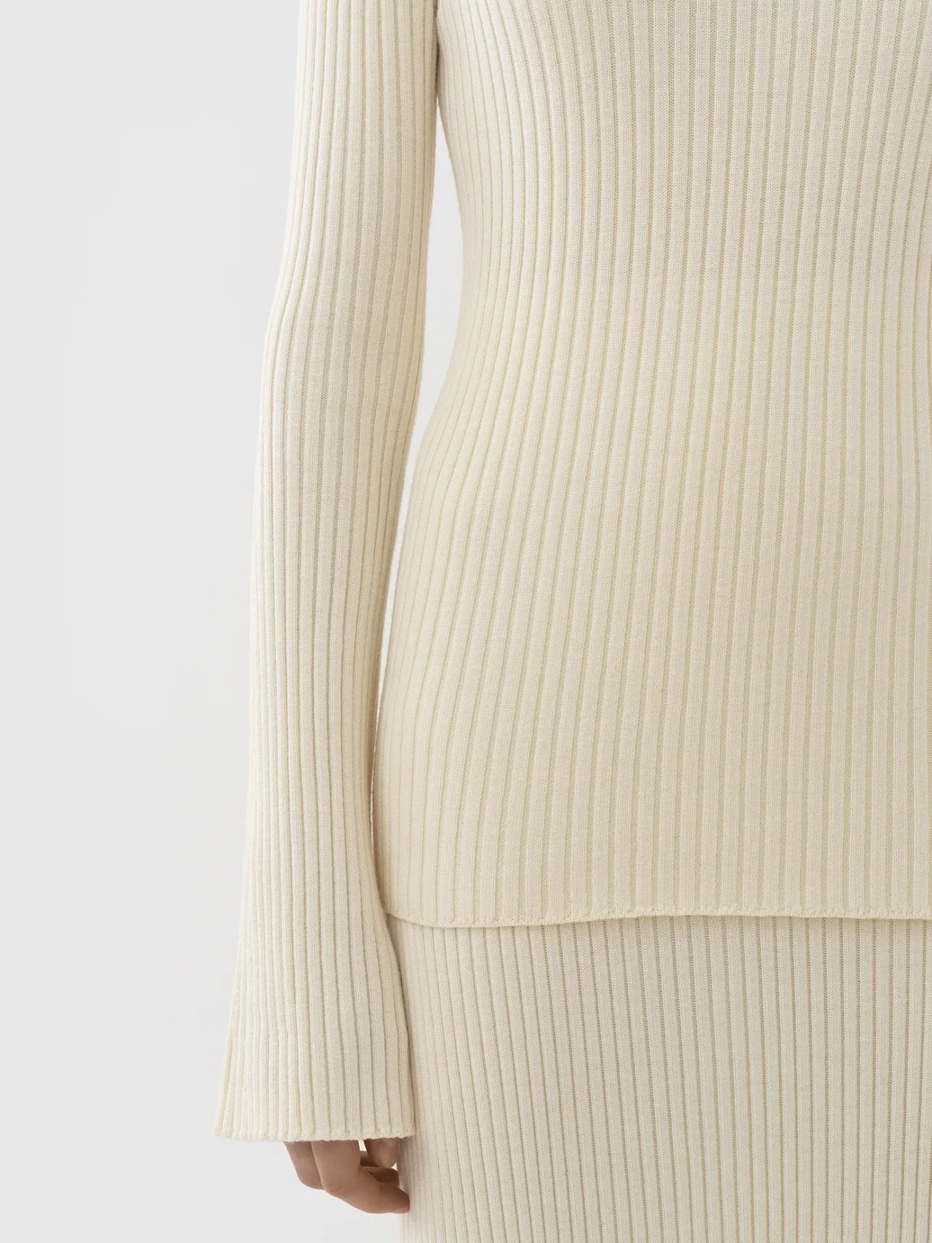 Women Chloé Fitted Mock-Neck Jumper