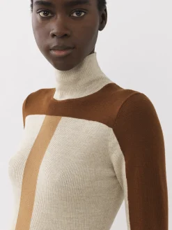 Women Chloé Fitted Turtleneck Jumper