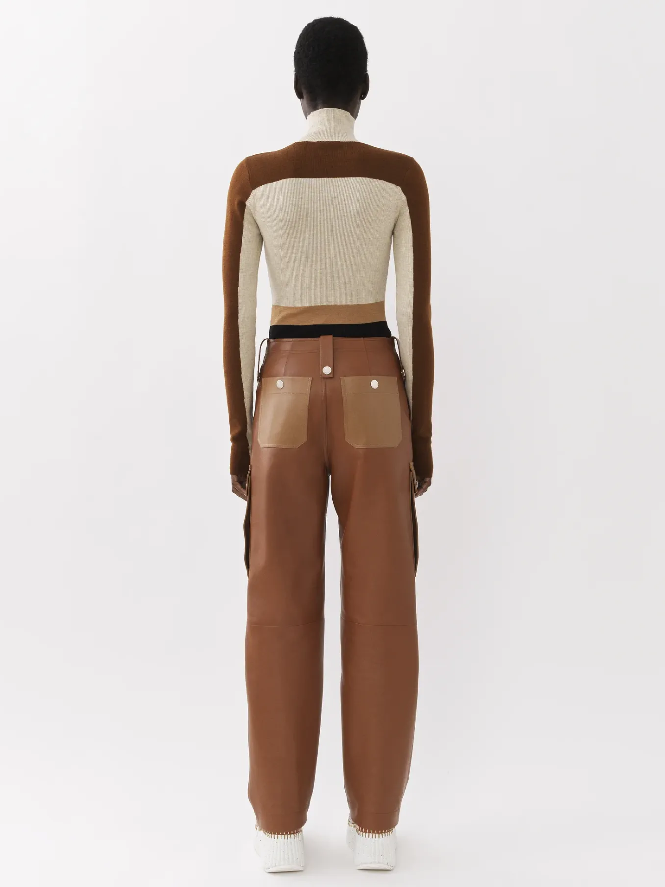 Women Chloé Fitted Turtleneck Jumper