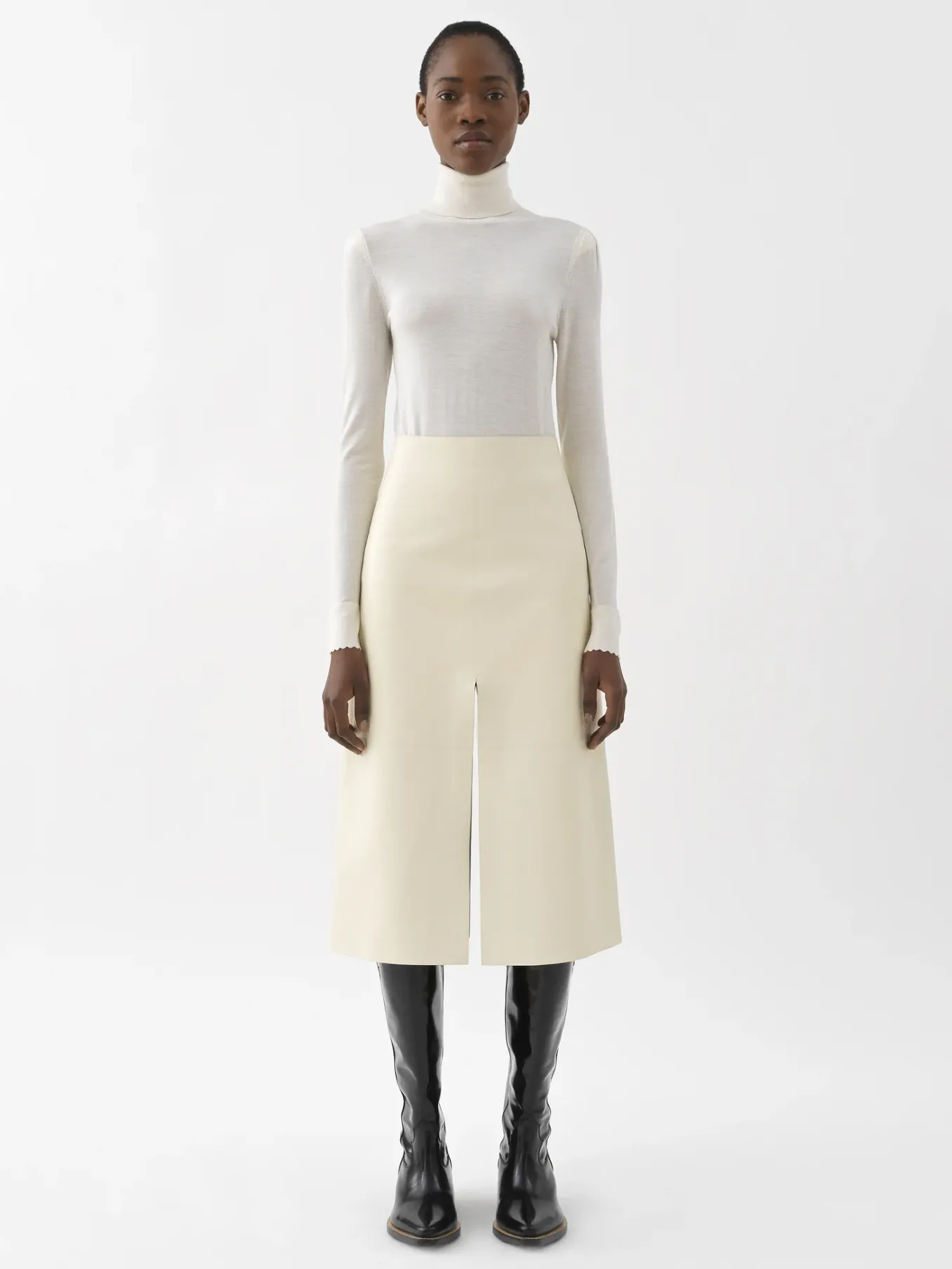 Women Chloé Fitted Turtleneck Jumper