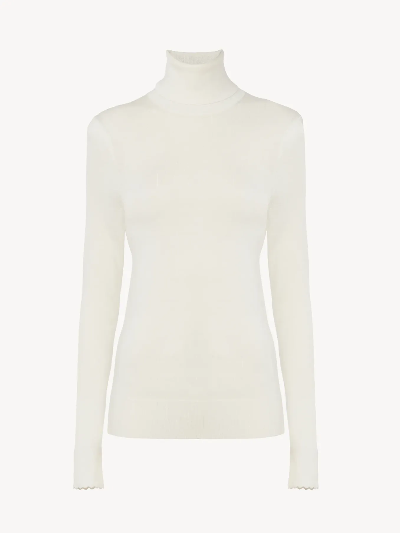 Women Chloé Fitted Turtleneck Jumper