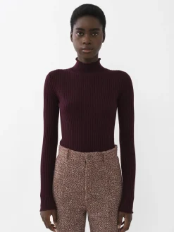 Women Chloé Fitted Turtleneck Jumper
