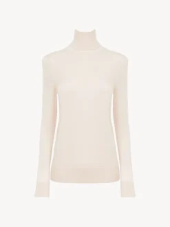 Women Chloé Fitted Turtleneck Jumper
