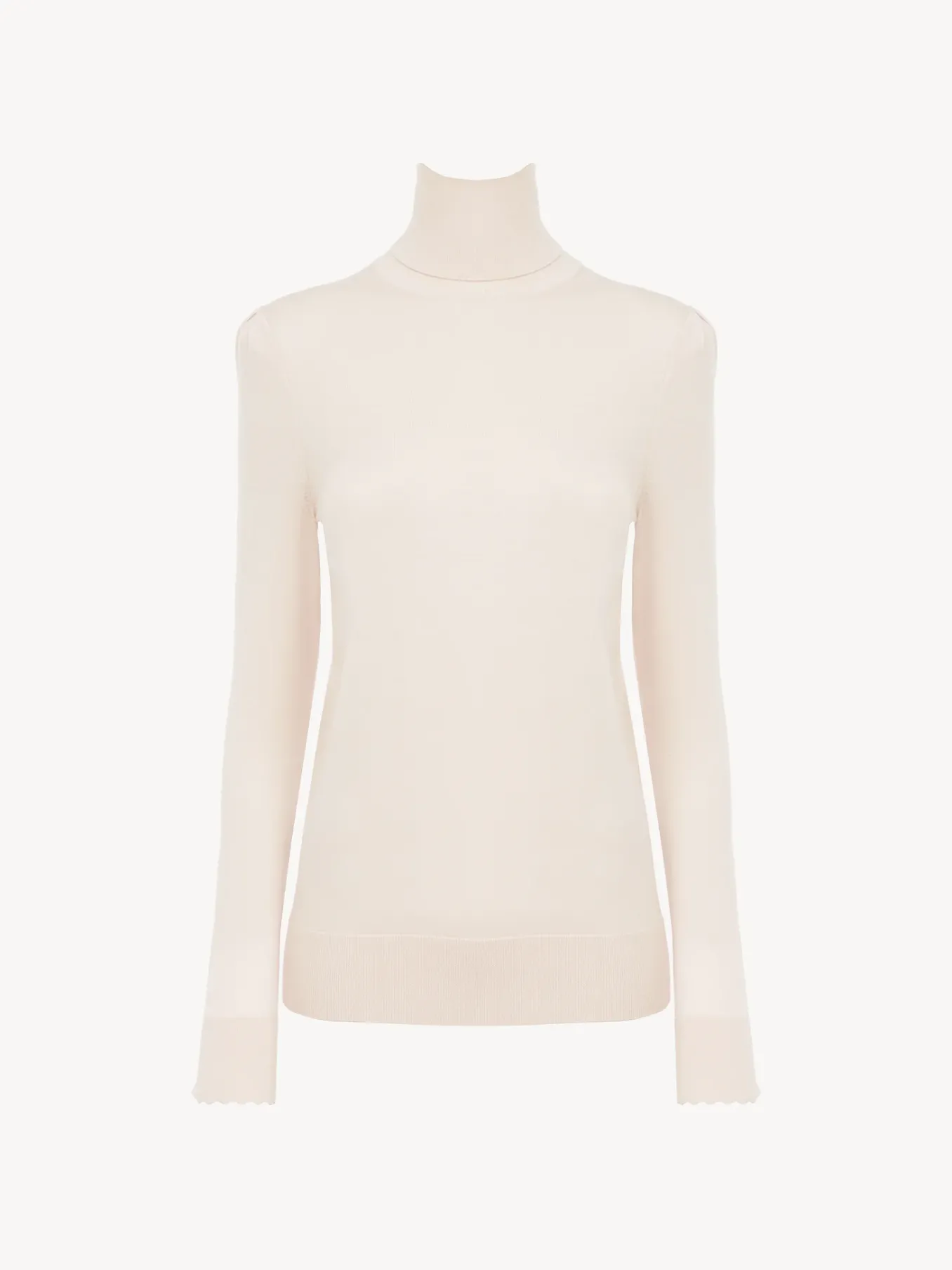 Women Chloé Fitted Turtleneck Jumper
