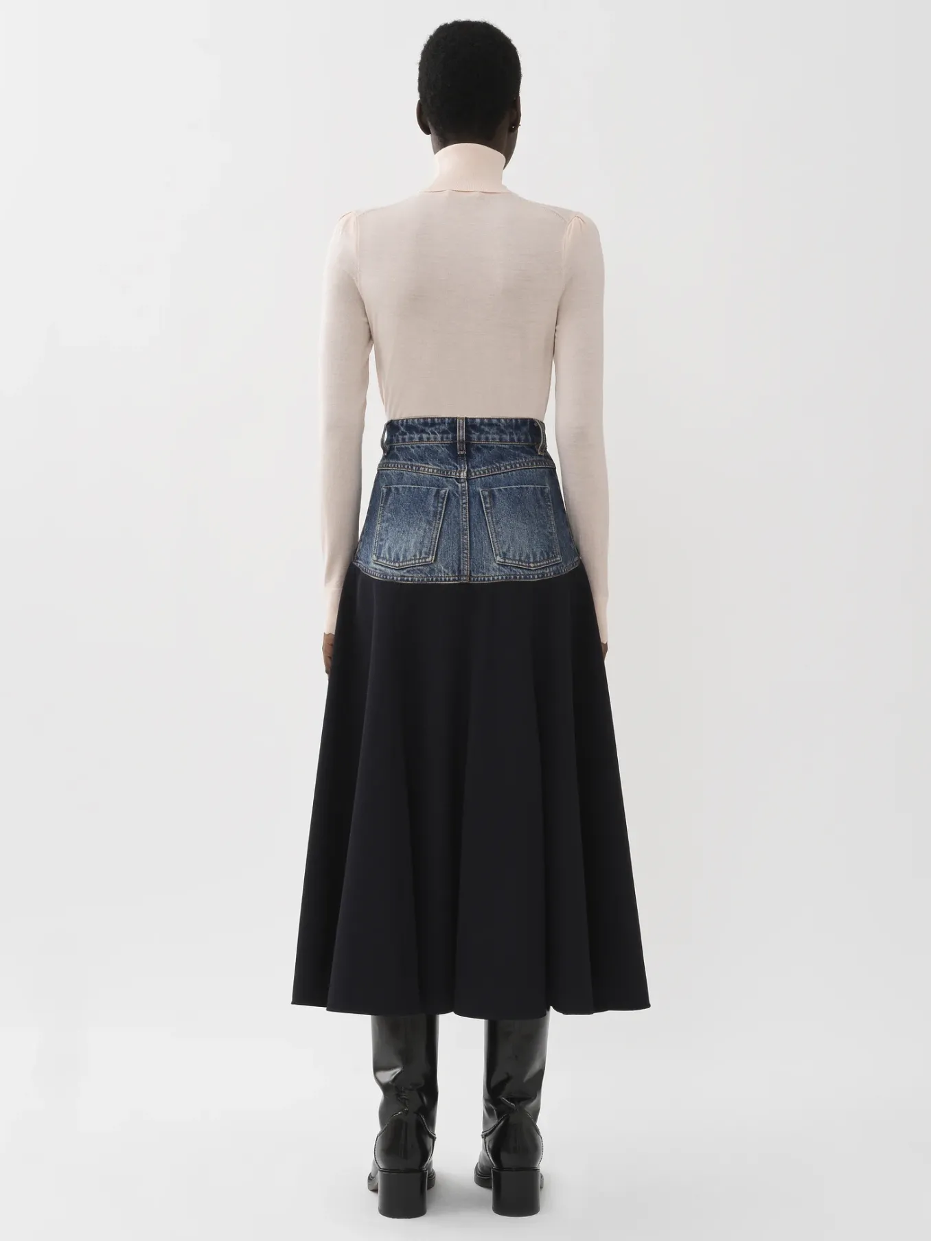Women Chloé Fitted Turtleneck Jumper