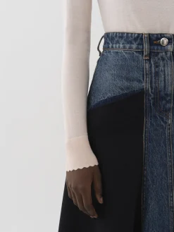 Women Chloé Fitted Turtleneck Jumper