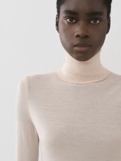 Women Chloé Fitted Turtleneck Jumper