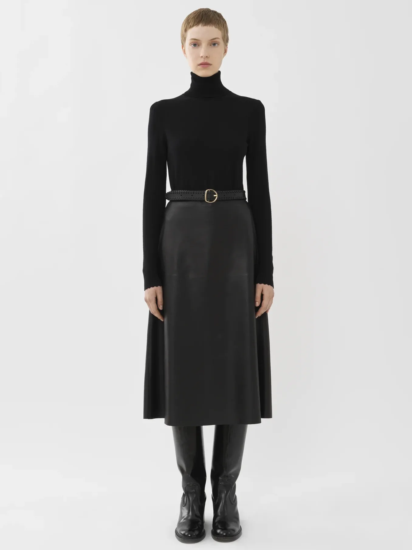 Women Chloé Fitted Turtleneck Jumper
