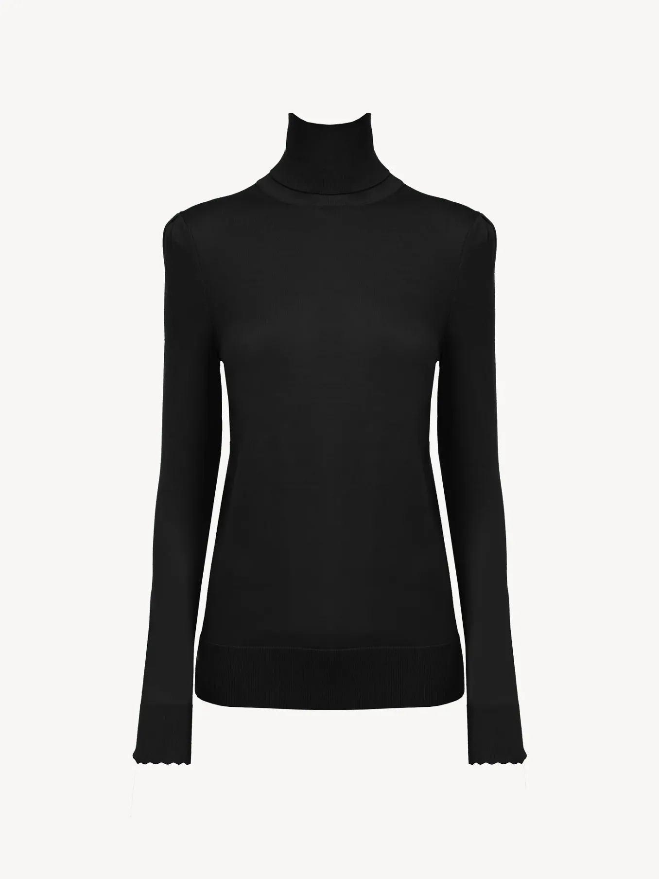 Women Chloé Fitted Turtleneck Jumper