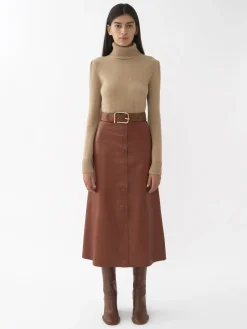 Women Chloé Fitted Turtleneck Jumper