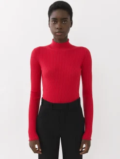 Women Chloé Fitted Turtleneck Jumper