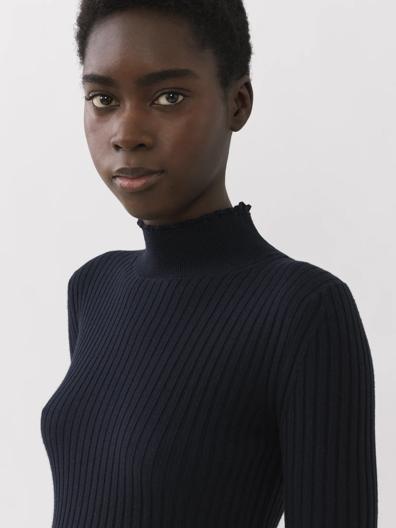 Women Chloé Fitted Turtleneck Jumper