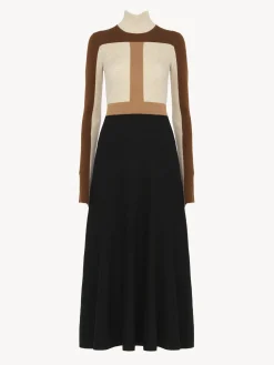 Women Chloé Flared Long Dress