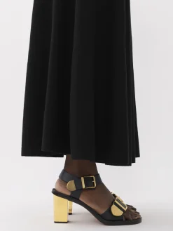 Women Chloé Flared Long Dress