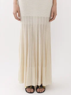 Women Chloé Flared Long Skirt