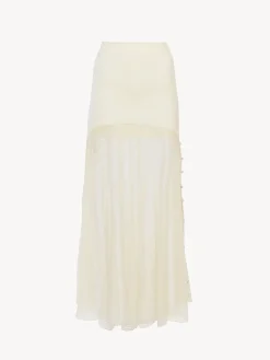 Women Chloé Flared Long Skirt