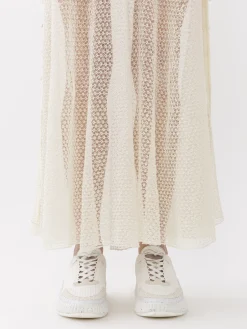 Women Chloé Flared Long Skirt