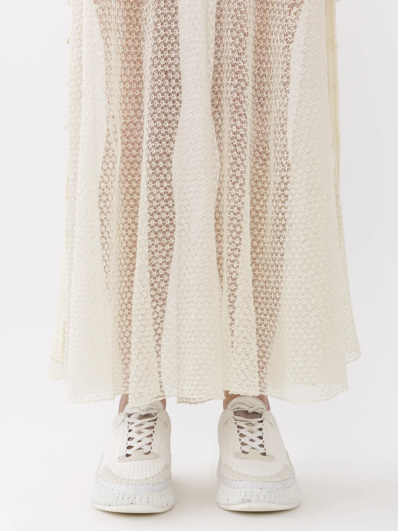 Women Chloé Flared Long Skirt