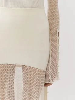 Women Chloé Flared Long Skirt