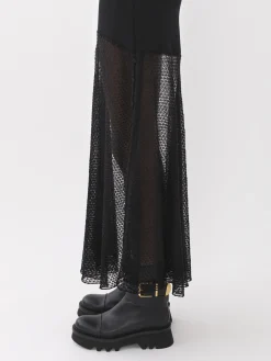 Women Chloé Flared Long Skirt