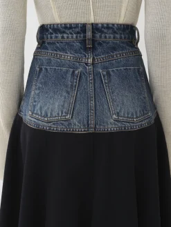 Women Chloé Flared Midi Skirt