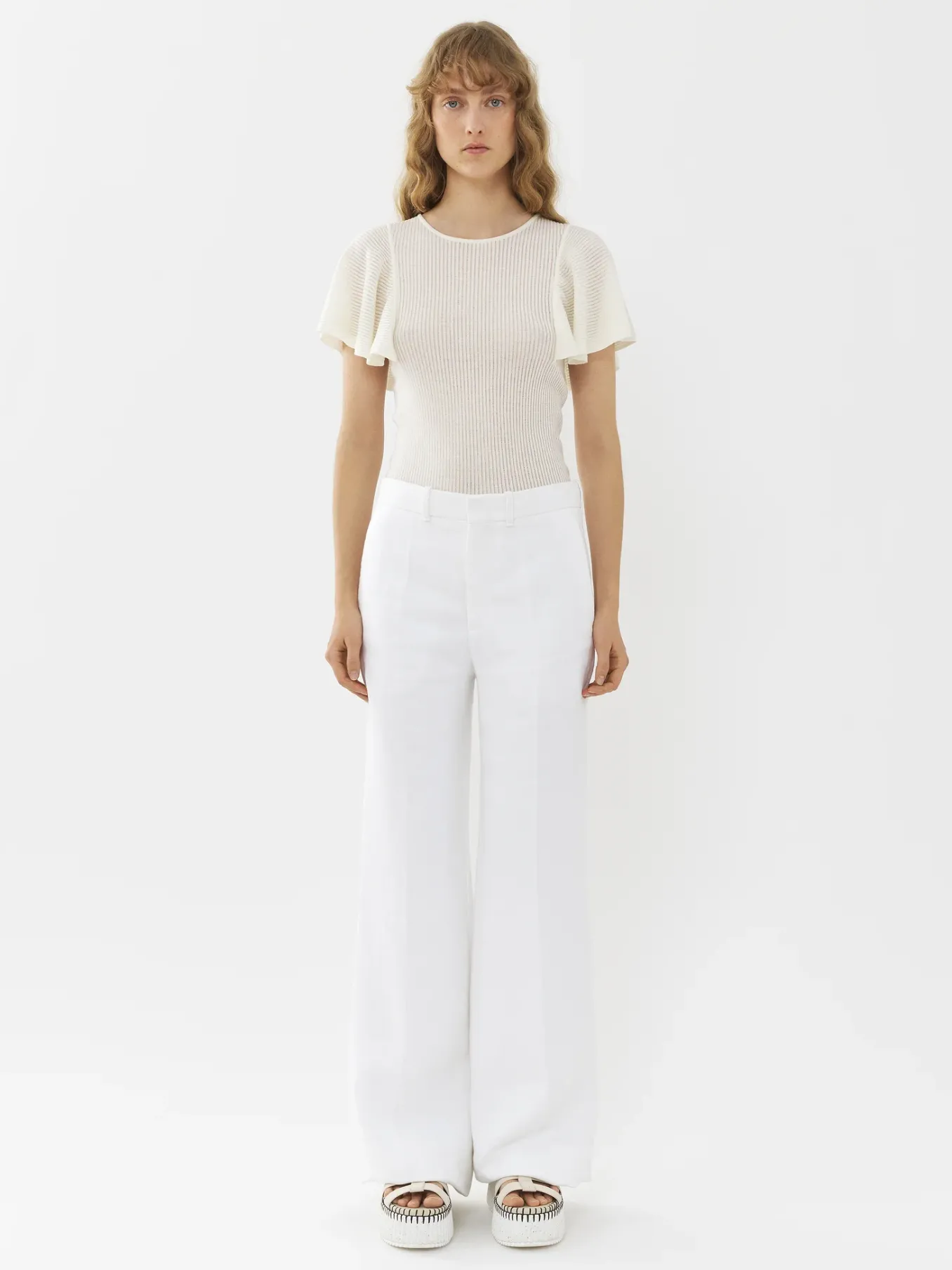 Women Chloé Flared Trousers