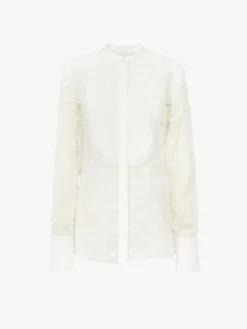 Women Chloé Flou Tuxedo Shirt