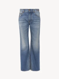 Women Chloé Fuego Cropped Bootcut Jeans